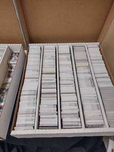 2 Huge Boxes of Baseball Cards Full of All Stars, Rookies, and Common Cards PLUS 2 Boxes of Beckett Sleeve Shields