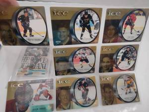 Huge Assortment of NHL Hockey Cards in 2 Binders (Stars, Rookies and Commons)