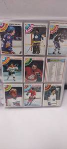 1978-79 Topps NHL Hockey Complete Set  1988 Topps Football Complete Set w 100 yard Club Set