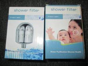 lot 8 image: 2 new shower filters ...