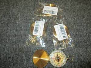 lot 13 image: 4 new compasses ...