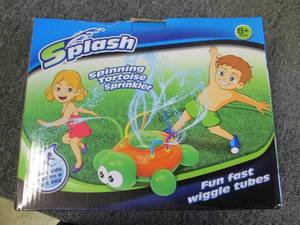 lot 49 image: new splash spinning tortoise sprink...