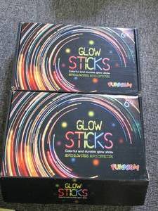 lot 70 image: 2 new packs of 80 pc glow sticks ...