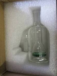 lot 96 image: 6 new scientific 90 degree glass bo...