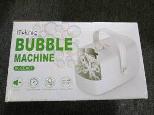 lot 158 image: new bubble machine ...