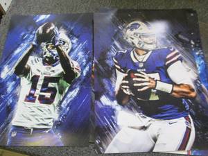 lot 169 image: new bills football posters 8...