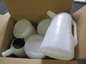 lot 183 image: new case of 6 lubrimatic plastic 2 ...