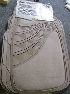 lot 200 image: set of autocraft carpetrubber floo...