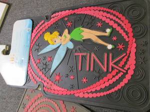 lot 202 image: set of disney tink floor mats new d...