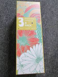lot 234 image: new 3-pack scented candles ...