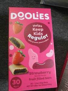 lot 264 image: new doolies strawberry fruit filled...