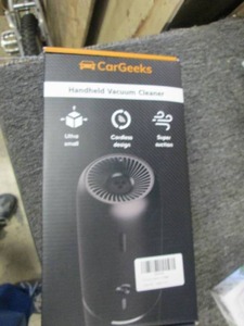 lot 277 image: new car geeks handheld vacuum clean...