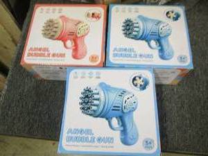lot 281 image: 3 new angle bubble guns ...