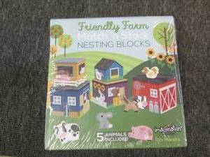 lot 282 image: new friendly farm match n stack nes...