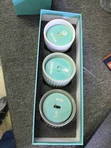 lot 283 image: new 3 pack of scented candles ...