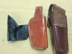 lot 308 image: lot of 3 gun holsters ...