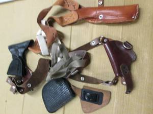 lot 310 image: 6 holsters ...