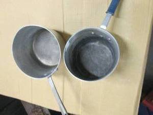 lot 312 image: 2 campfire pans ...