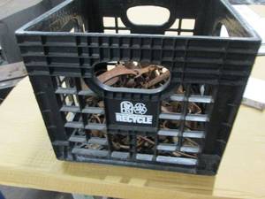 lot 320 image: 9 traps in a black tote ...