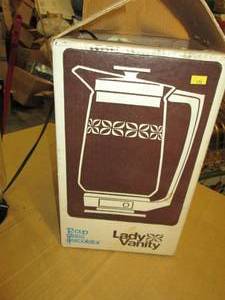 lot 323 image: electric 12 cup glass percolator ...