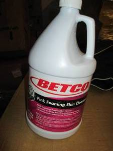 lot 359 image: 2 cases of 4 gallons of betco pink ...