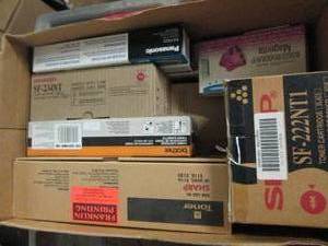 lot 426 image: box of printer ink and toner ...