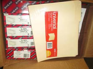lot 440 image: box of universal folders ...