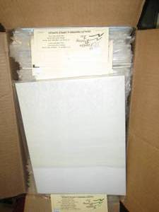 lot 443 image: Box of border paper ...