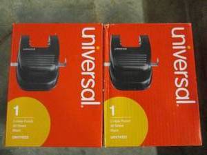 lot 445 image: 2 new universal 2-hole punch 30 she...