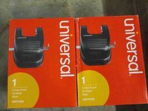 lot 447 image: 2 new universal 2-hole punch 30 she...