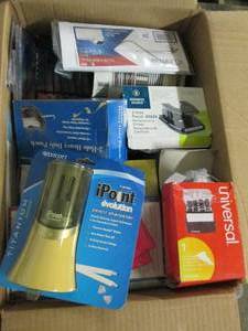 lot 460 image: box of office misc ...