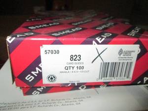 lot 497 image: Box of receipt paper transparency t...