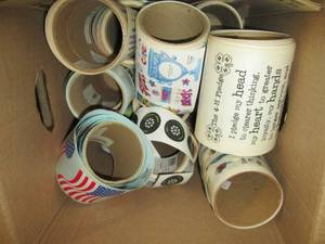 lot 510 image: Box of stickers and more crafting ...