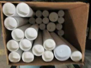 lot 516 image: Box of shipping tubes ...