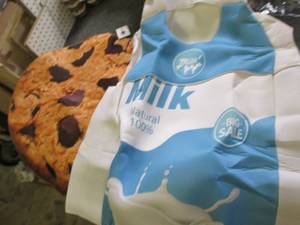 lot 552 image: cookie and milk costume for adults ...