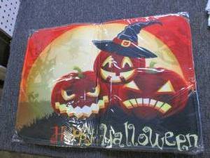 lot 566 image: new halloween doormat ...