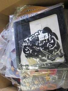 lot 567 image: box of new halloween misc please se...