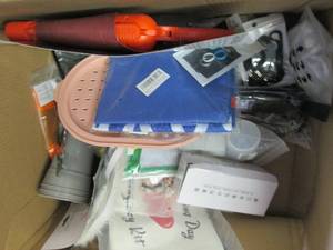 lot 574 image: box of new halloween misc please se...