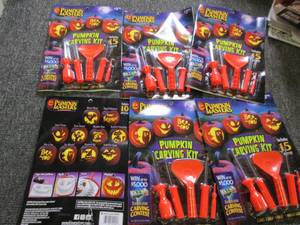 lot 578 image: 6 new pumpkin masters pumpkin carvi...