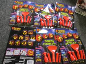 lot 582 image: 6 new pumpkin masters pumpkin carvi...