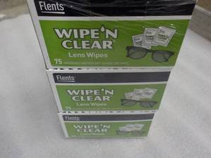 Flents 3 Pack Wipe N Clean Lens Wip...