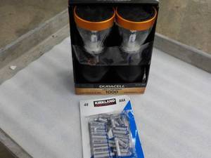 Duracell LED Lanterns and Triple AA...