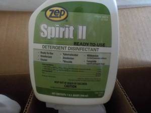 Case of 12 Quart Bottle ZEP Spirit ...