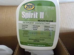 Case of 12 Quart Bottle ZEP Spirit ...