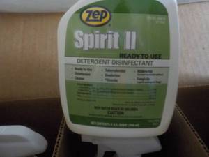 Case of 12 Quart Bottle ZEP Spirit ...