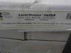 2500 Sheets CDK Global Laser Statio...