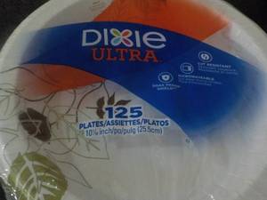 Dixie Ultra 125 Paper Plates...
