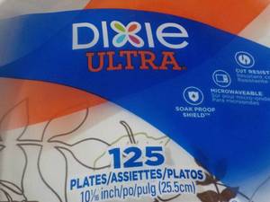 Dixie Ultra 125 Paper Plates...