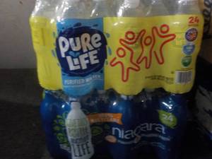 2 - 24 Packs Water...