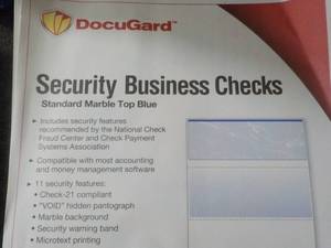 DocuGard Security Business Check 50...